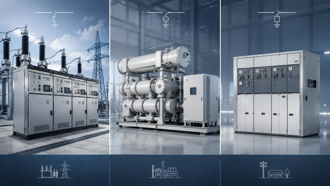 AIS vs. GIS vs. Solid-Insulated RMU: How to Choose Medium-Voltage Switchgear